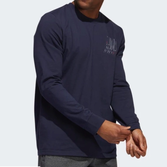 NEW DYNAMIC SPORT GRAPHIC LONG SLEEVE TEE Size:Large - Picture 3 of 7